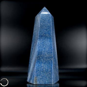 Obélisque de lazulite naturel provenant de Madagascar –