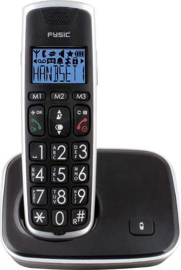 Huistelefoon senioren - Senioren telefoon - Vaste lijn - Zwa, Verzenden, Nieuw