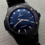 Hublot - Classic Fusion Ceramic Blue - 510.CM.7170.CM -, Handtassen en Accessoires, Horloges | Heren, Nieuw