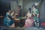 Europese school (XVIII) - Die Kartenspieler, Antiek en Kunst