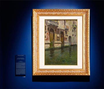Vincenzo Caprile (1856–1936) - Scorcio veneziano