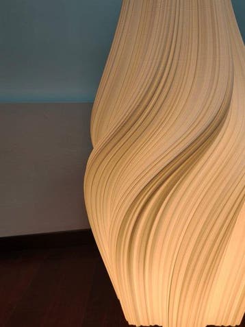 Lumovim - Lampe de table - Twist Mega - Biopolymère