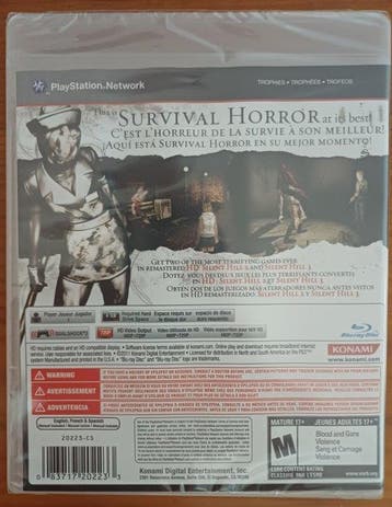 Sony - PlayStation 3 - Silent Hill HD Collection PAL sealed, Nieuw