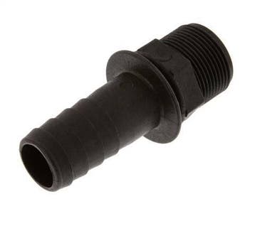 G 1 1/4 Buitendraad x 32mm Polypropylene (PP) Slangpilaar, Verzenden, Nieuw