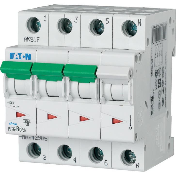 Disjoncteur EATON INDUSTRIES PLS - 242986, Bricolage & Construction, Électricité & Câbles, Envoi