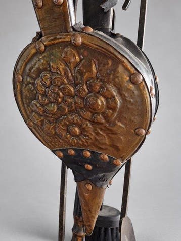 Decoratief ornament - Duitsland - oude haardset