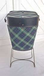 Naaidoos - Metaal, Canvas, Plastic - Travailleuse vintage