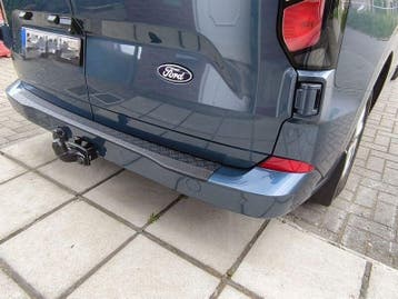 Aluminium bumper beschermer Ford Custom >2023 zwart, Ophalen of Verzenden, Nieuw