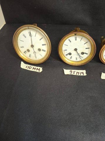 Horloges de table/bureau (4) - Laiton - 1850-1900 -