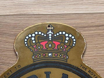 Tuborg « Gold Label De Luxe Beer » - Plaque - Emaille