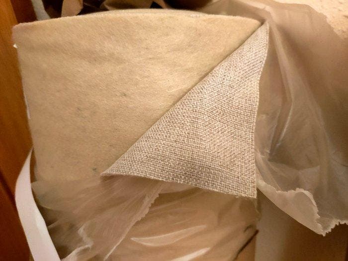 Fibreguard - Kleurenkubus 27 - Meubelstof - 500 cm - 140 cm, Antiek en Kunst, Antiek | Tapijten, Tafelkleden en Textiel
