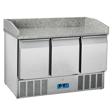Pizzawerkbank | 350L | 3 Deuren (1/1 GN) | 0°C/+8°C |, Verzenden, Nieuw in verpakking
