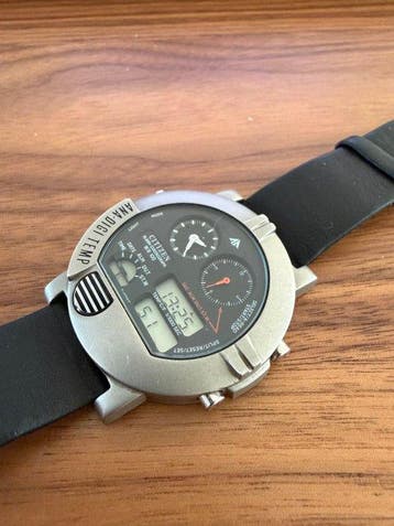 Citizen - Ana-Digi Temp - Zonder minimumprijs - Heren - 1991, Nieuw