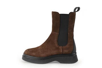 Scotch &amp; Soda Chelsea boots in maat 38 Bruin, Kleding | Dames, Bruin, Verzenden, Overige typen, Zo goed als nieuw