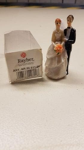 Bruidspaar ca. 10 cm, Nieuw