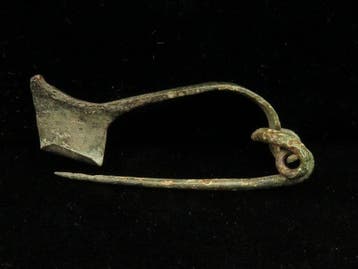 Oud-Romeins Brons Versierde kruisboogbroche/fibula (1x) - 5