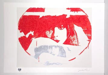 Giosetta Fioroni (1932) - Doppio Liberty red