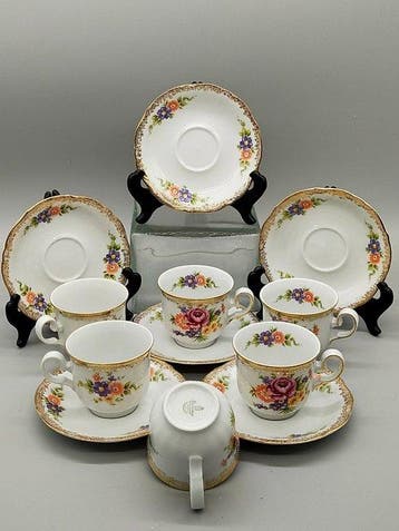 Koffieservies - Winterling Kirchenlamitz Bavaria, Antiek en Kunst
