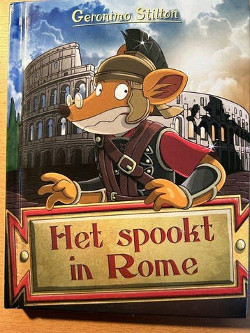Geronimo Stilton Het spookt in Rome 9789464291193 Geronimo, Verzenden, Gelezen, Geronimo