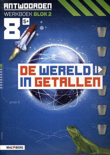 De wereld in getallen groep 8 blok 2 S+ Antwoorden werkboek, Boeken, Verzenden, Gelezen