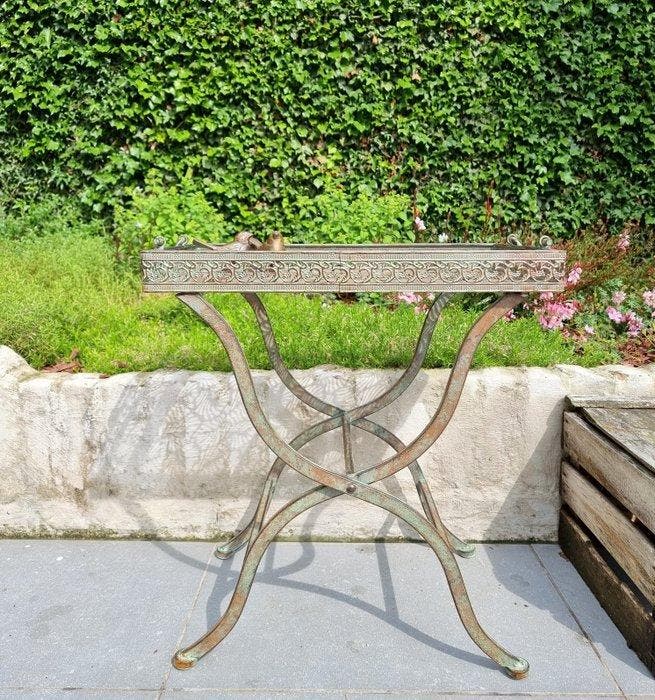 Bijzettafel - IJzer, Antiek en Kunst, Curiosa en Brocante