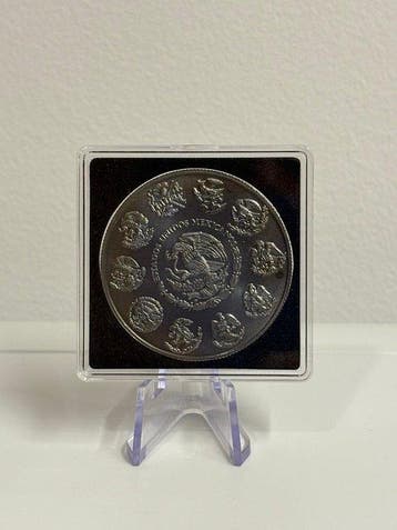 Mexico. 2023 - 1 oz Caballero de la Muerte - Black Platinum