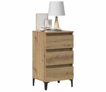 Nachtkastje 3 lades | Retour deal, weg is weg!, Huis en Inrichting, Slaapkamer | Nachtkastjes, Minder dan 45 cm, Verzenden, 55 tot 70 cm