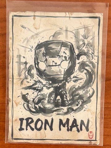 Funko - Funko Pop - Marvel - Iron Man #1555 + Spider-Man #03