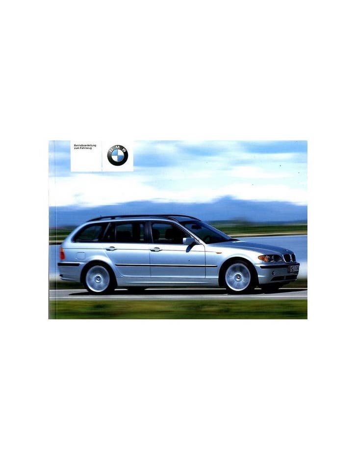 2002 BMW 3 SERIE TOURING INSTRUCTIEBOEKJE DUITS, Autos : Divers, Modes d'emploi & Notices d'utilisation, Enlèvement ou Envoi