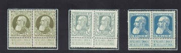 België 1905 - Koning Leopold Ruige Baard Nuances op oud