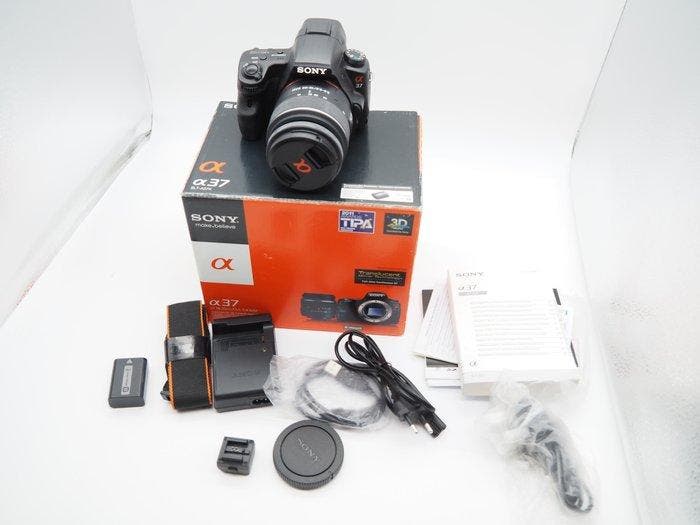 Sony alpha 37 camera + 18-55mm lens (inclusief accessoires, TV, Hi-fi & Vidéo, Appareils photo numériques