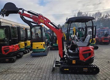 GOEDKOOPTS Kingway minigraafmachine minigraver wiellader, Verzenden, Graafmachine