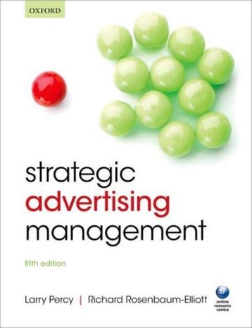 Strategic Advertising Management 9780198703655 Larry Percy, Verzenden, Gelezen, Larry Percy