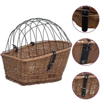 Panier velo osier 55cm - Retour client - Style vintage chic, Verzenden, Nieuw