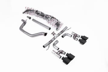 Roetfilter-back | Volkswagen Golf Mk8 GTi (Golf R Style Quad, Verzenden