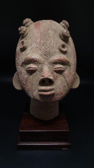 Prachtig rouwhoofd - Achantis - Ghana (Zonder minimumprijs)
