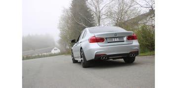 FOX BMW F30/31 - 335d Einddemper uitgang rechts/links - 2x80, Verzenden