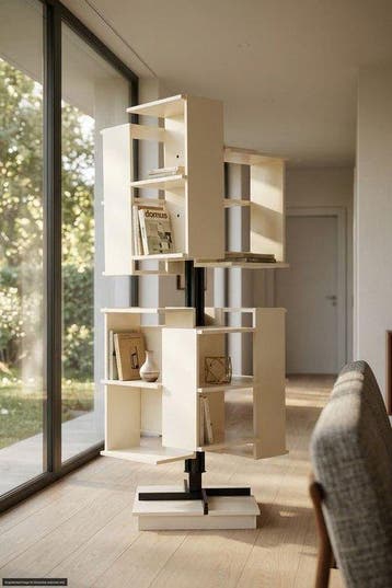 Sormani - Claudio Salocchi - Boekenkast - centrum - Hout