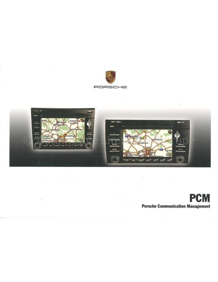 2009 PORSCHE PCM INSTRUCTIEBOEKJE FRANS, Auto diversen, Handleidingen en Instructieboekjes