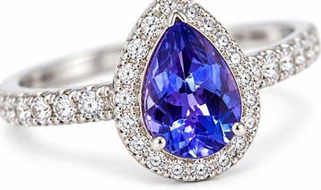 Sans prix de réserve - Bague Argent - Bague Tanzanite