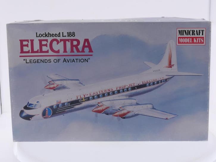 Schaal 1:144 Minicraft 14444 Lockheed L.188 Electra Easte..., Hobby en Vrije tijd, Modelbouw | Vliegtuigen en Helikopters, Nieuw