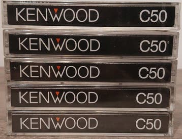 Kenwood - C50 Chrome Position Type II Lege audiocassette, Nieuw