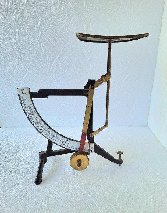 Balans of weegschaal - Een pendel - Metaal -, Antiek en Kunst, Antiek | Wandborden en Tegels