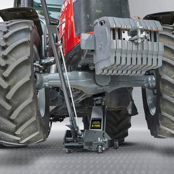 Datona Werkplaatskrik 8 ton met hoge assteunen 12 ton -, Auto diversen, Krikken, Ophalen of Verzenden, Nieuw