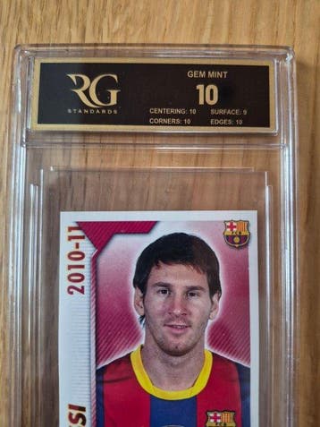 2010/11 Panini FC Barcelona Lionel Messi, Pep Guardiola 116, Nieuw