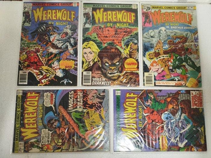 Werewolf By Night (Vol. 1) - Various issues between #7/43 -, Livres, BD | Comics