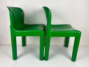 Kartell - Carlo Bartoli - Stoel (2) - 4875 - Polypropyleen