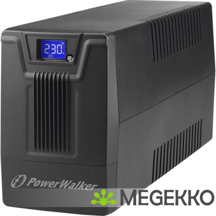 PowerWalker VI 800 SCL UPS Line-Interactive 800 VA 480 W, Computers en Software, Noodvoedingen (UPS), Nieuw, Verzenden