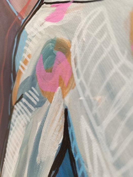 Kiri Aguilera (1982) - Misticismo en Calicó: La Dama y su, Antiquités & Art, Art | Peinture | Classique