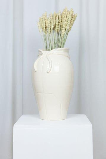 Lola Mayeras - Spiegel - Faience - HOODIE VAAS, Antiek en Kunst
